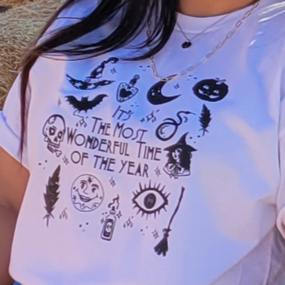 Custom Fall Season Theme T-Shirt - Picture 4 of 4